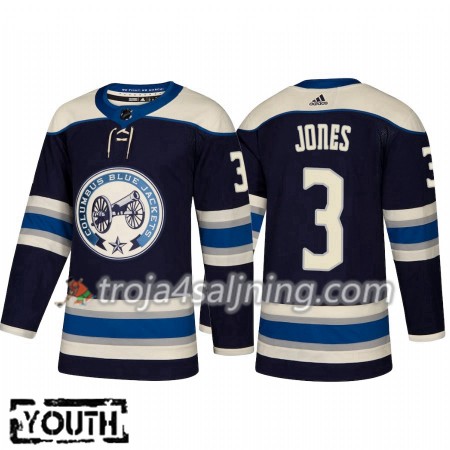 Columbus Blue Jackets tröja Seth Jones 3 Alternate 2018-2019 Adidas Authentic - NHL Tröjor Barn